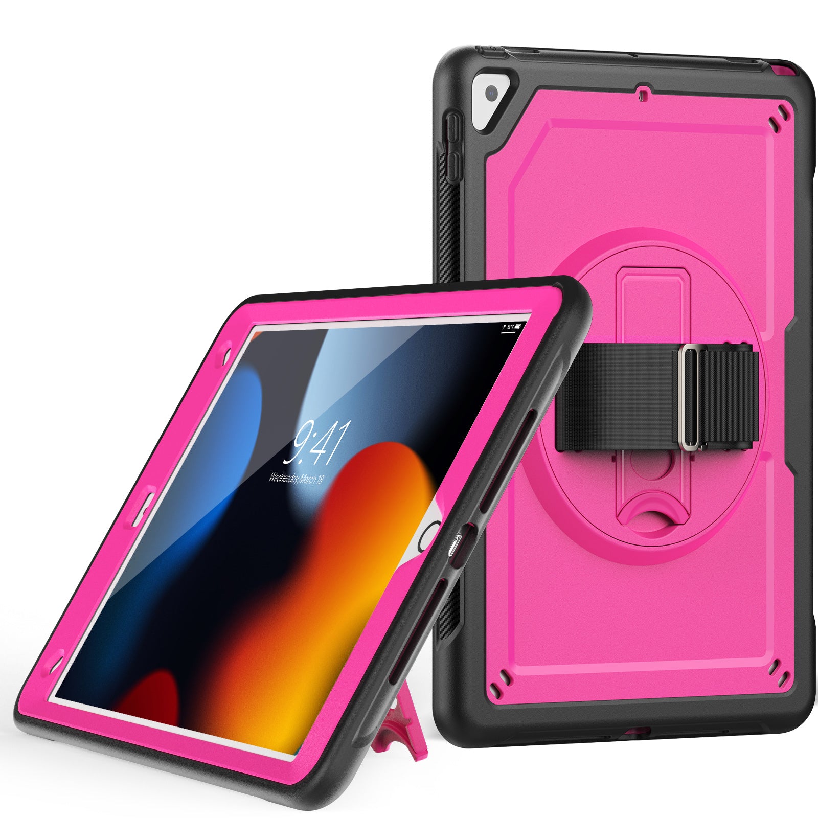 For iPad 10.2 (2019) / (2020)(2021) / iPad Pro 10.5-inch (2017) / iPad Air 10.5 inch (2019) Case Hand Strap Tablet Cover For iPad 10.2 (2019) / (2020)(2021) / iPad Pro 10.5-inch (2017) / iPad Air 10.5 inch (2019) Case Hand Strap Tablet Cover